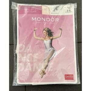 Mondor Ultra Soft Convertible Tights Style 319 Child Color 7‎ Pink/Rose  2-6 NEW